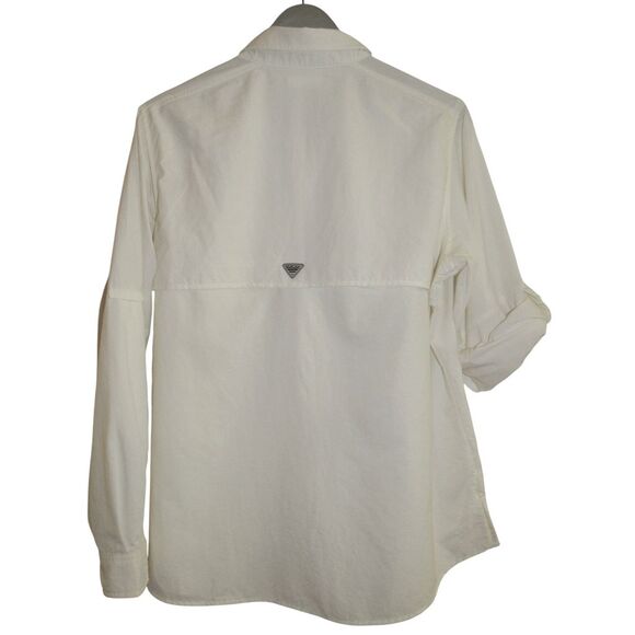 Women's Columbia PFG Long Sleeve Button Up Shirt Sz XL - Picture 4 of 5